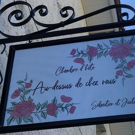 Bed and Breakfast Au Dessus De Chez Nous Doulezon Екстер'єр фото